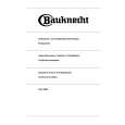 BAUKNECHT CKU2482BR Owners Manual
