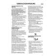BAUKNECHT KGA 325 PURE OPTIMA WS Owners Manual