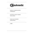 BAUKNECHT DA3960SW Owners Manual