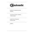 BAUKNECHT CK2482RWS Owners Manual