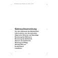 BAUKNECHT KGEA 3300/3 SI Owners Manual