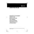 BAUKNECHT BSZA 4003/B WS Owners Manual