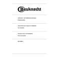 BAUKNECHT BPH2003RSW Owners Manual